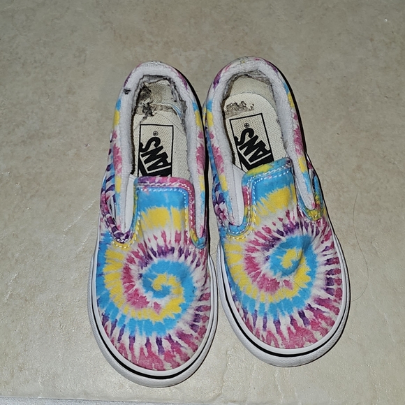 Toddler tie dye Vans - Picture 2 of 4